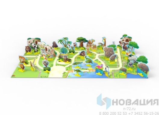 Игровой набор Зоопарк