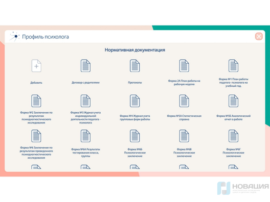 Программное обеспечение Профиль психолога