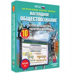 Пособие для интерактивной доски Наглядное обществознание. Человек. Общество. Политика и право
