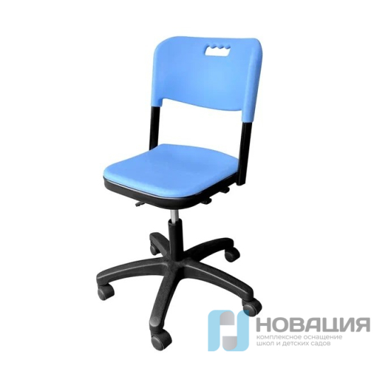 Стул ученический пластиковый на газлифте (опора пластик)
