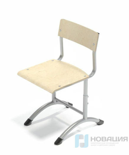 Стул школьный регулируемый, фанера (Р)