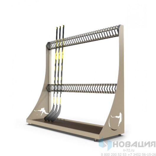 Стойка для хранения клюшек односторонняя